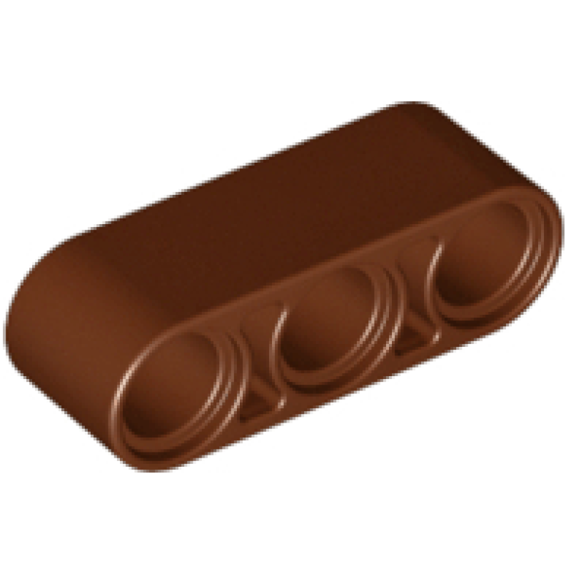 Technic, Hefbalk Dik 1x3 Reddish Brown